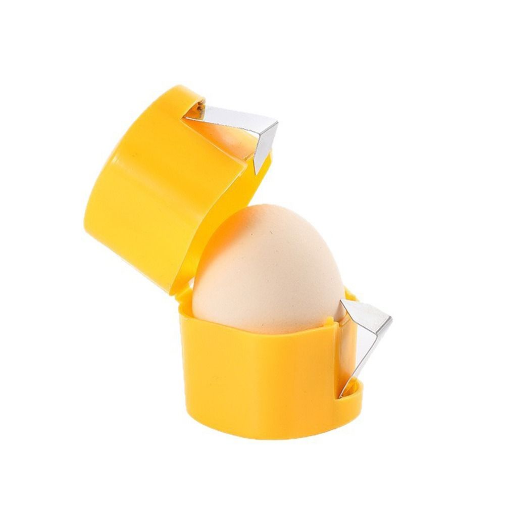 Egg Separator Tool - Creatieve Leuke Eierschaal Opener Roestvrij Staal