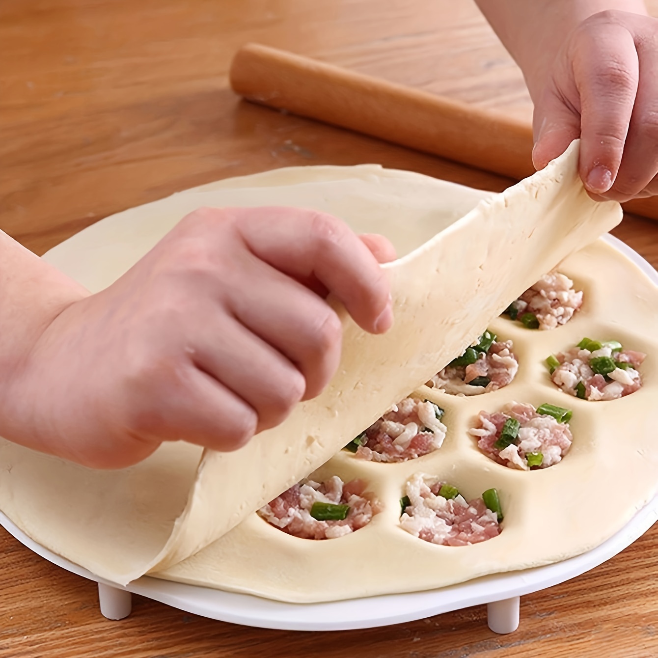 Kitchen Gadgets Dumpling Maker - 1Pc-Eenvoudige Chinese Dumplings Schimmel, Keukendeegpers, Ravioli