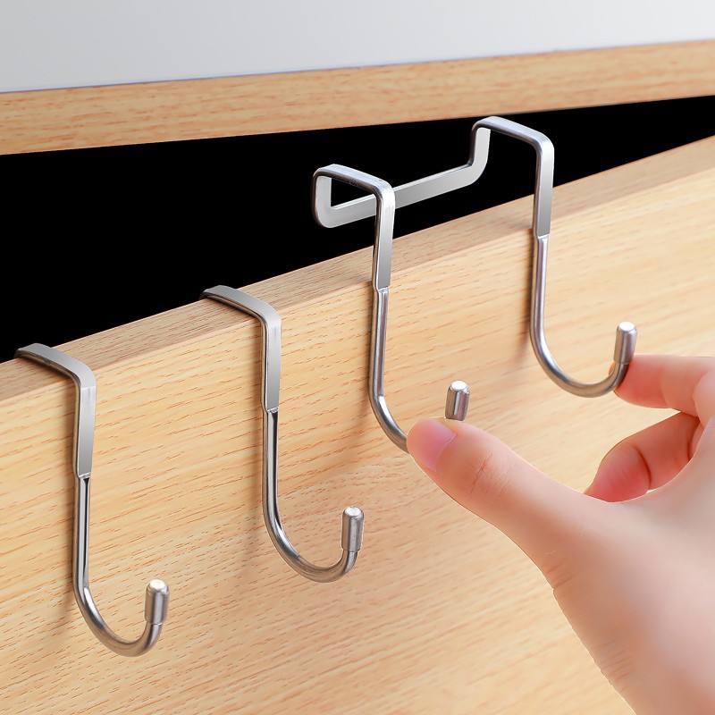 Kitchen Gadgets Organizer - 1/5 stuks roestvrijstalen dubbele S-vormige haak