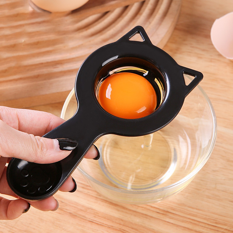 Egg Separator Tool - 1 Stuks 2-in-1 Leuke Cartoon Kat