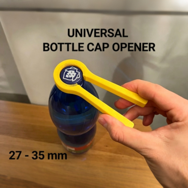 Kitchen Helper Gadgets - Flessenopener met gekarteld oppervlak, dekselopener voor