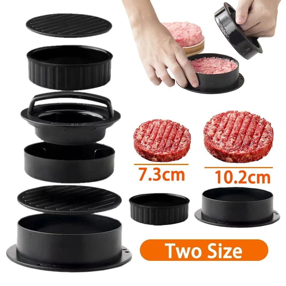 Ronde Hamburger Burgerpers Run - Kitchen Helper Gadgets recensie en prijs