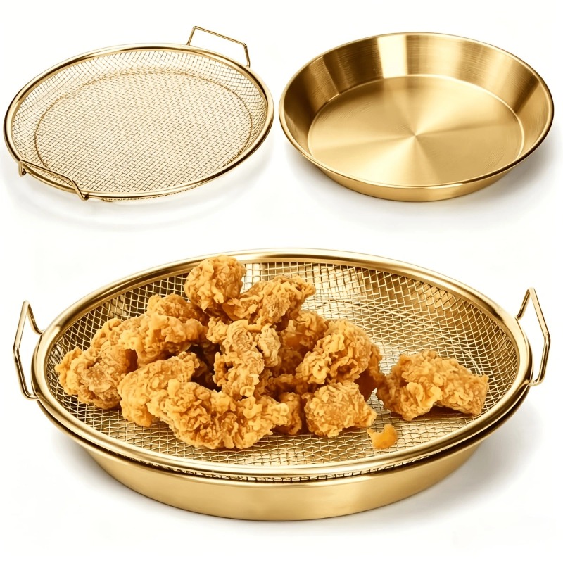 Gouden Heavy Duty Frituurmandj - Kitchen Gadgets Gold recensie en prijs