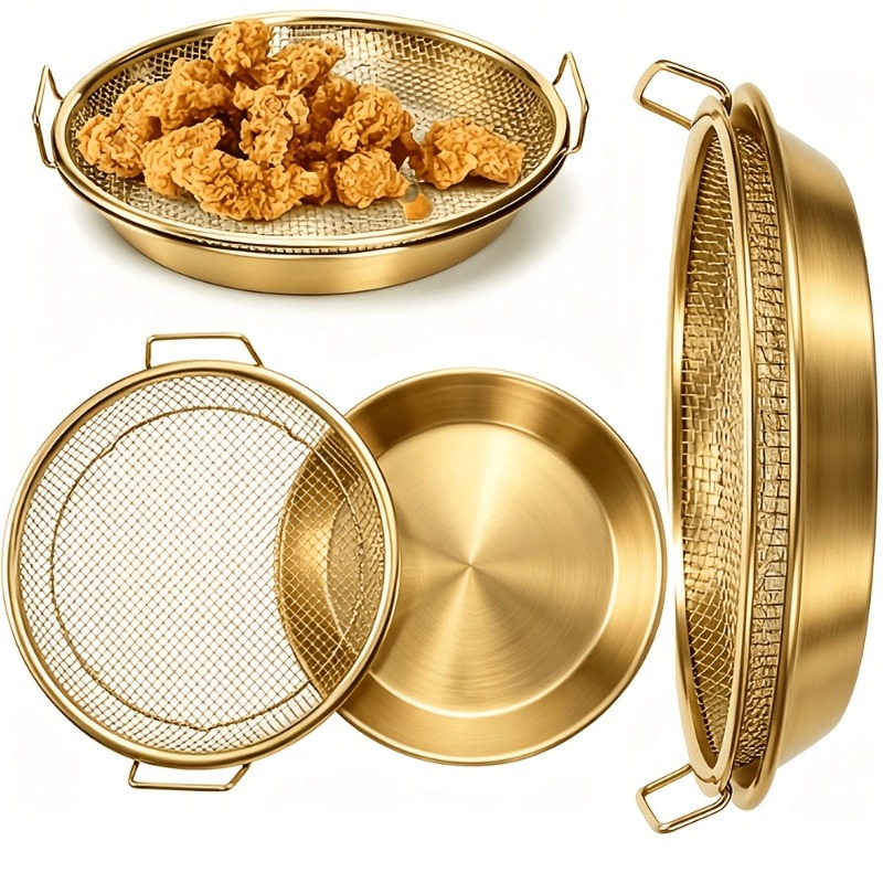 Gouden Heavy Duty Frituurmandj - Kitchen Gadgets Gold recensie en prijs