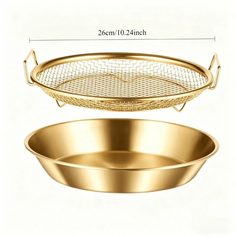 Gouden Heavy Duty Frituurmandj - Kitchen Gadgets Gold recensie en prijs