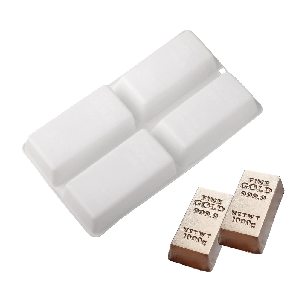 4-Cellen Gouden Bar Vormige Mo - Kitchen Gadgets Gold recensie en prijs