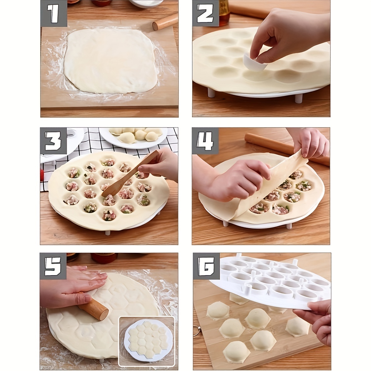 1Pc-Eenvoudige Chinese Dumplin - Kitchen Gadgets Dumpling Maker recensie en prijs