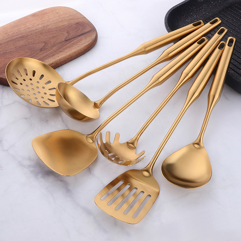 Goud Kookgerei Roestvrij Staal - Kitchen Gadgets Gold recensie en prijs