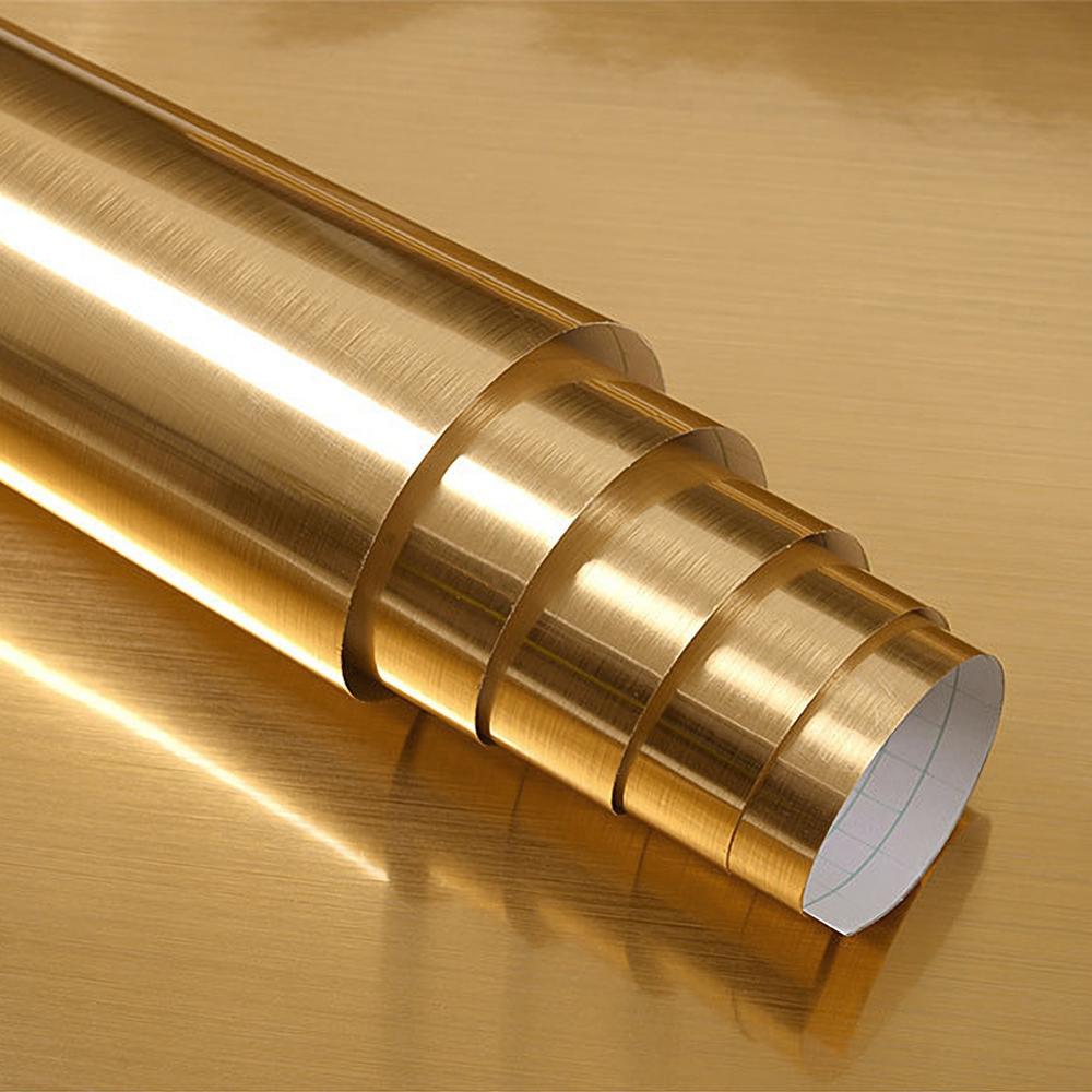 PVC Metaal Geborsteld Goud Zil - Kitchen Gadgets Gold recensie en prijs