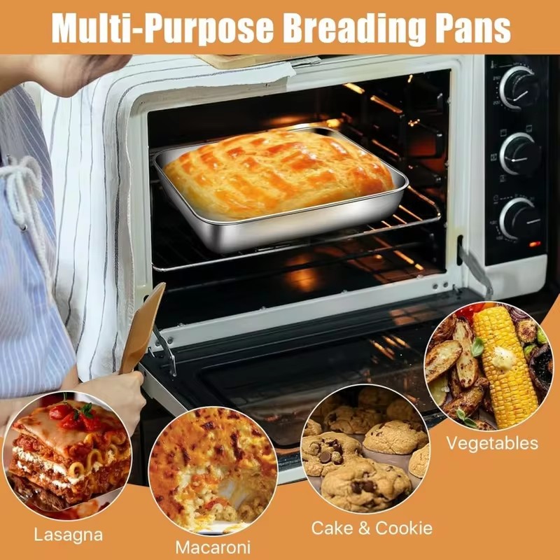 Set van 3 roestvrijstalen voed - Kitchen Gadgets Organizer recensie en prijs
