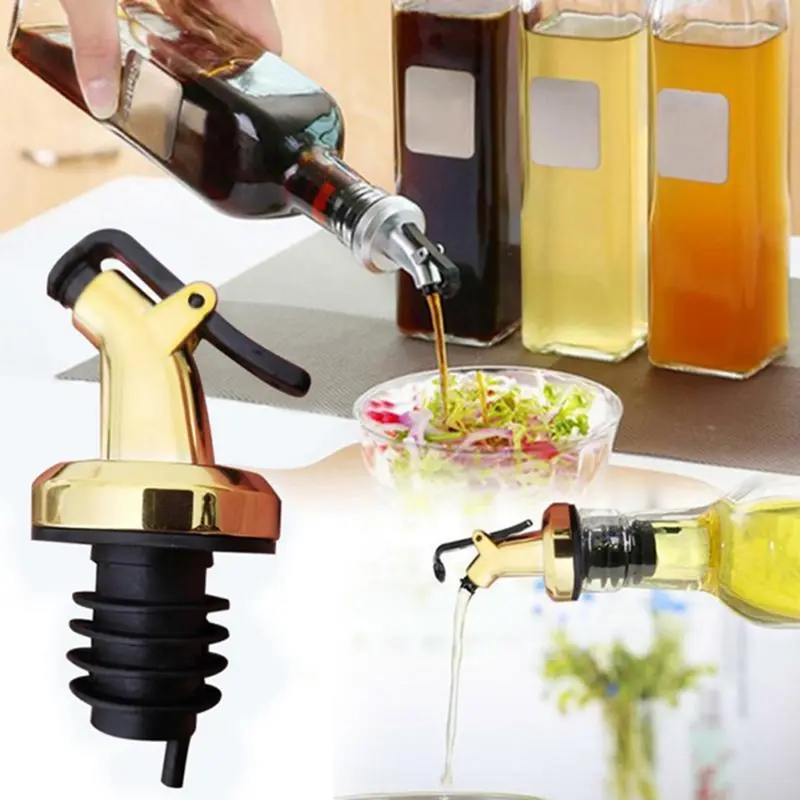 Gouden olijfolie tuitjes olie  - Kitchen Gadgets Gold recensie en prijs