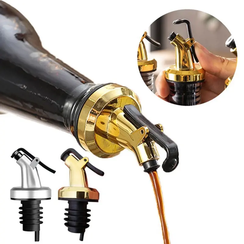 Gouden olijfolie tuitjes olie  - Kitchen Gadgets Gold recensie en prijs