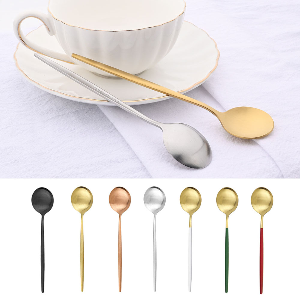 6Pcs Small Matte Spoon Tea Cof - Kitchen Gadgets Gold recensie en prijs