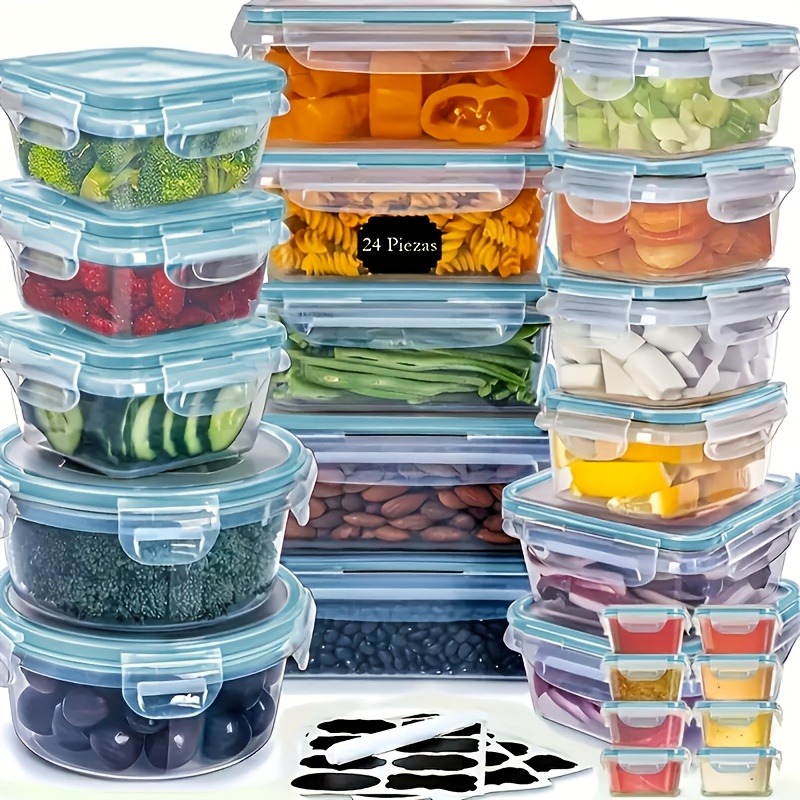 48-delige BPA-vrije voedselbew - Kitchen Gadgets Organizer recensie en prijs