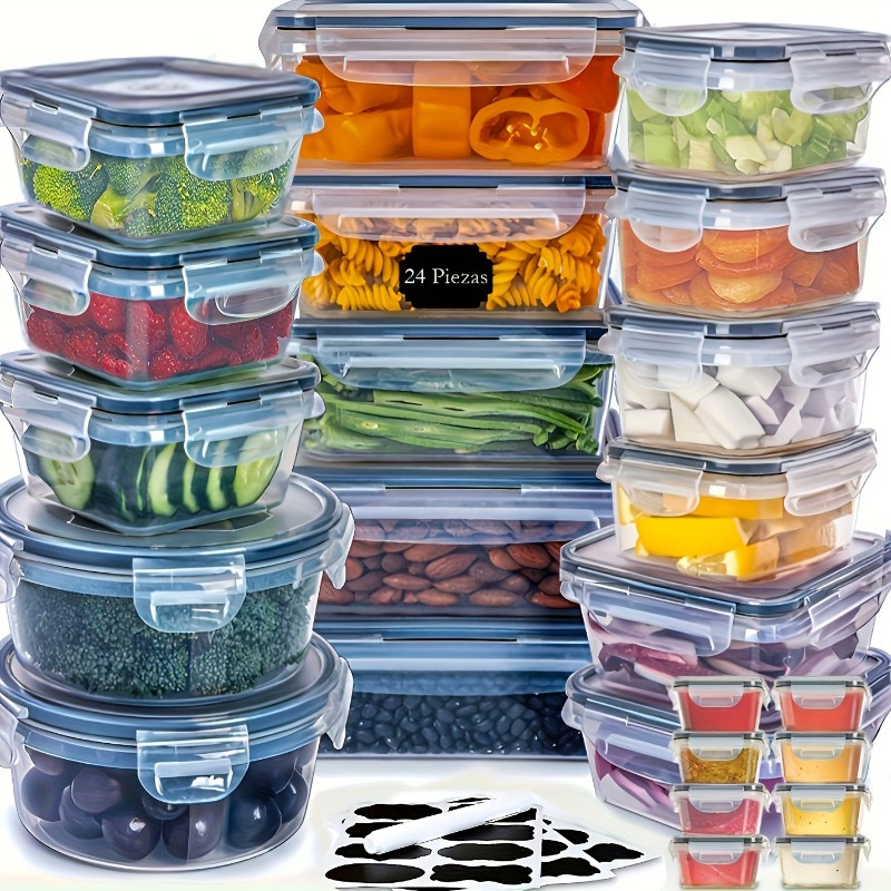 48-delige BPA-vrije voedselbew - Kitchen Gadgets Organizer recensie en prijs