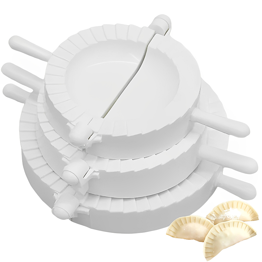 3 stks/set 7-10 cm Plastic Kno - Kitchen Gadgets Dumpling Maker recensie en prijs
